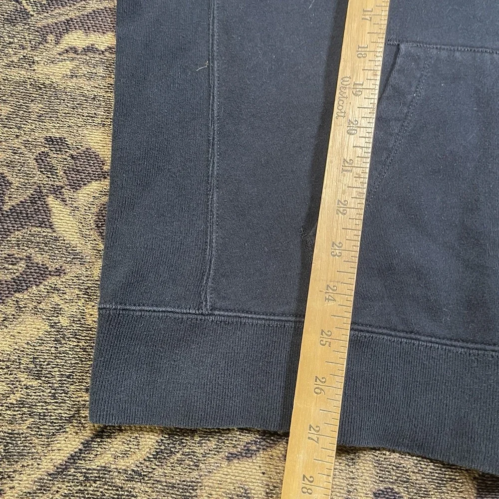 Polo Ralph Lauren Full Zip Thick Hoodie Black Sweater Mens Size XL